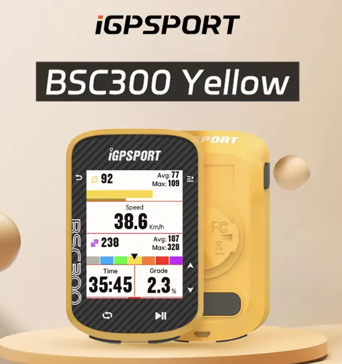 Igpsport BSC300 GPS Computer - Wireless Waterproof Speedometer