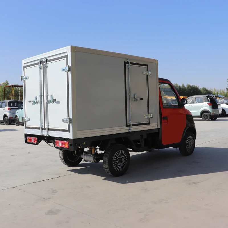 Keyu High Quality Electric Car Pickup 4 Wheels Electric Cargo Truck