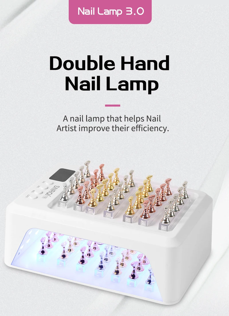 Hand Pillow Quickdrying Nail Dryer Gel Poish Professional 72w Uv Led