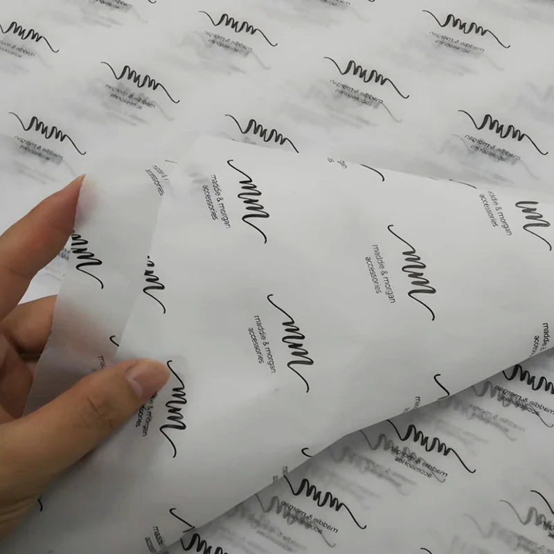 Custom logo Printing 17 Gsm  Biodegradable Packaging Paper White Silk Wrap Papers Tissue Paper for Flower