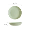 8 inch plate - green