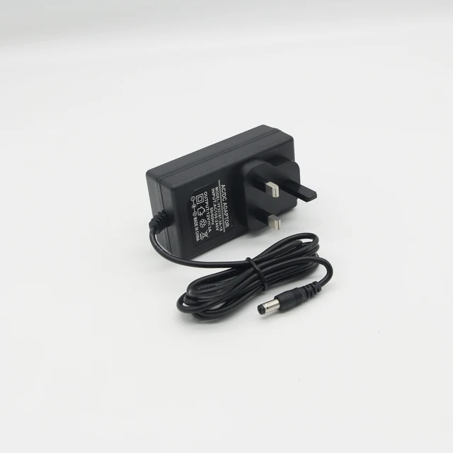 Factory Price UK Plug Adapter 12V 3A Wall Charger 36W AC DC SMPS Power Adapter 12V 3000ma AC DC Adapters with 1M Cable 5.5*2.5mm