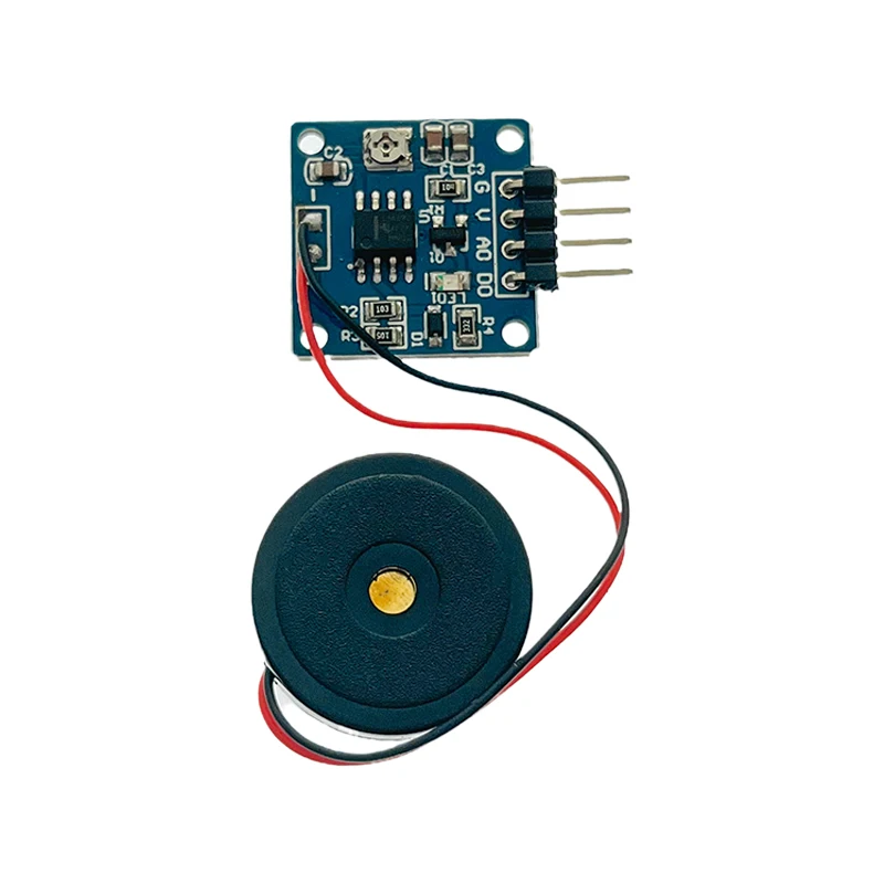 Piezo Sheet Percussion Vibration Shock Sensor Switch Module DC 5V