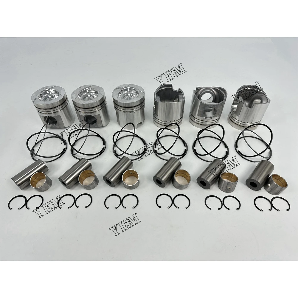For Komatsu 6D125 Piston Rings Set Repair Parts Engine Replacement Parts 2