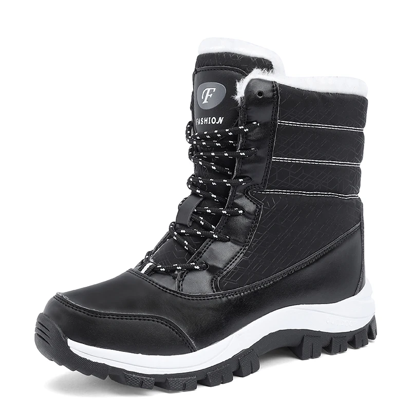 Winter Boots Women Plush Snow Boots for Fashion Comfort