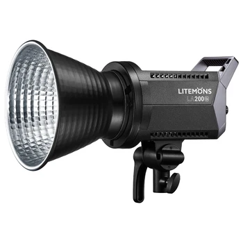 Godox Litemons LA200BI Yellow White 2800K-6500K Lamps Studio LED Video Light 190W Photography Light Lamp 5600K CRI96+ TLCI97+ BW product image