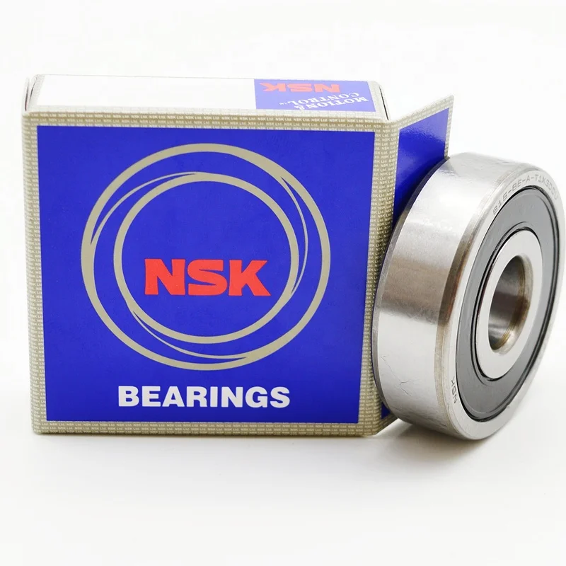 NSK B15-86 ディープグルーブボールベアリング 15*47*14 スチール製ケージ