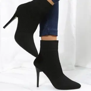 Xinzi Rain Wholesale Women Ankle Boots Plus Size 43 Low Top Thin Heel ...