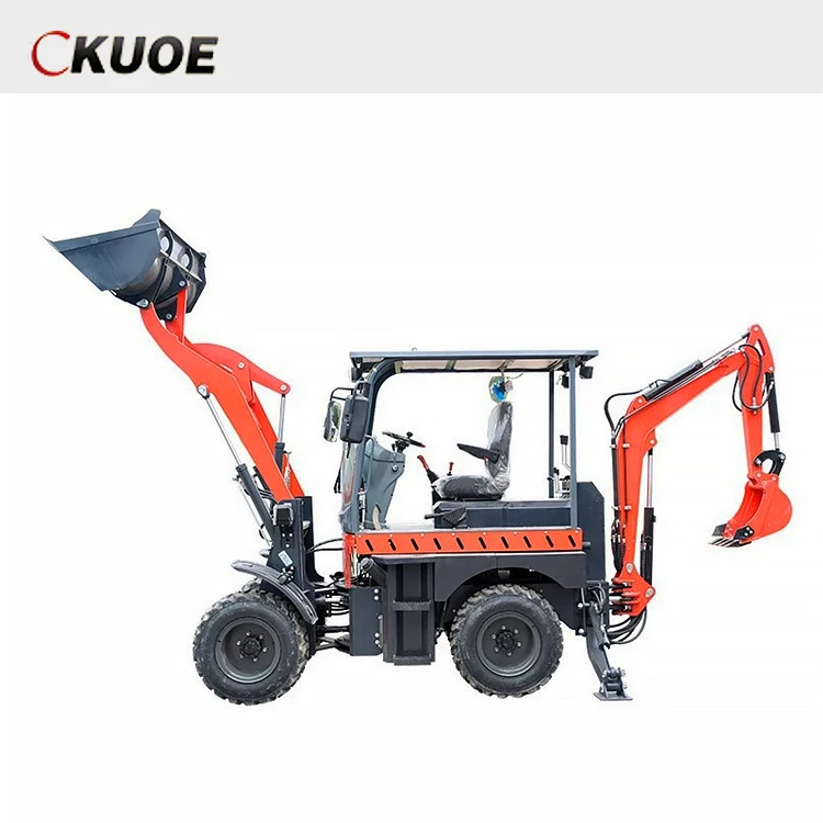 Mini Backhoe Loader Digger Excavator Machine Price and Spare Parts for Sale