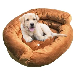 Wholesale Eco-friendly Memory Foam Dog Sofa Great Value Calming Waterproof Dog Sofa pet beds