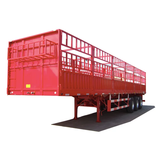 Durable In Use fence cargo semi-trailer 3-axis fence cargo semi-trailer