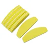 Limas pulidoras amarillas para uñas