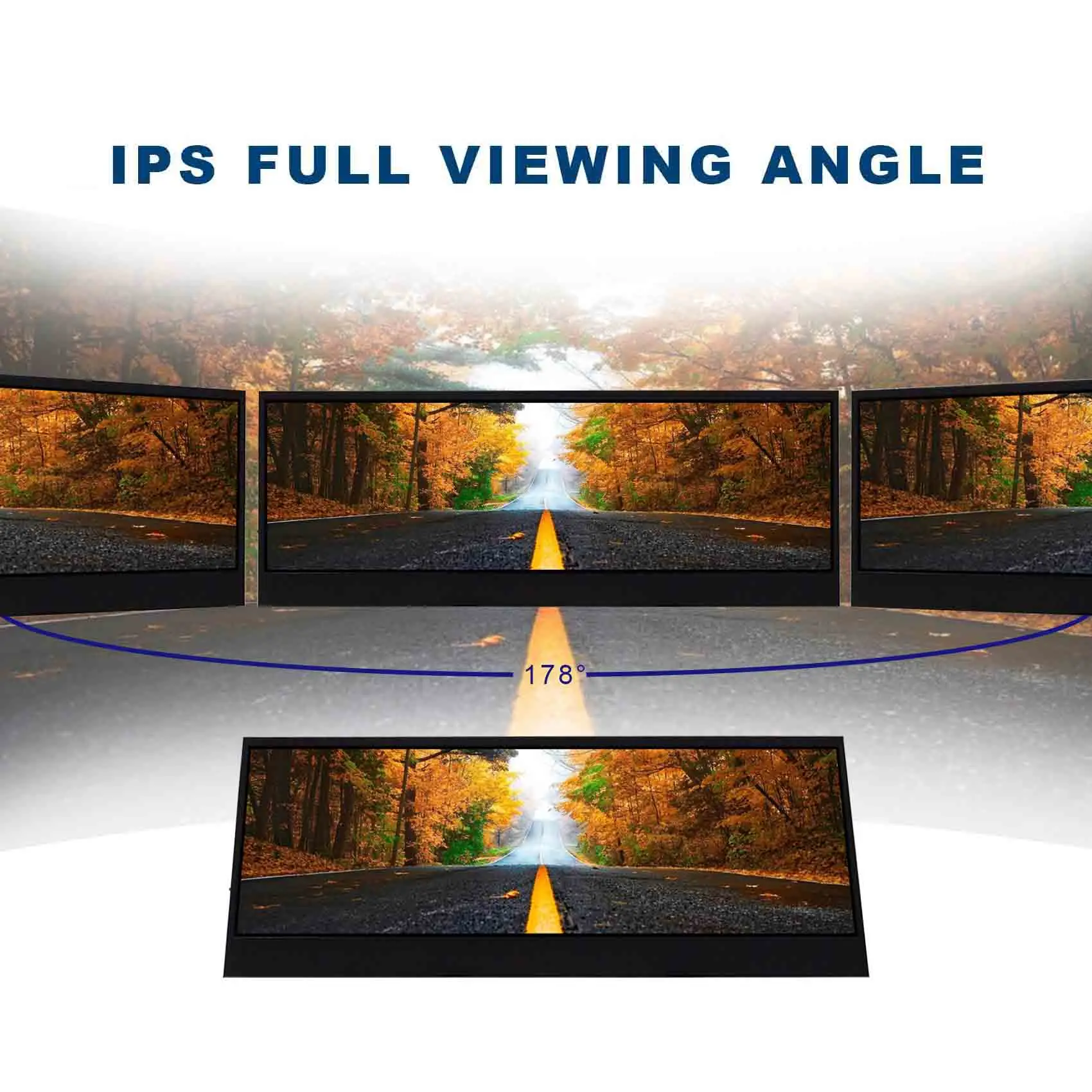 14Inch Portable Monitor Touchscreen Capacitive Portable Monitor Touch Ips 4K 3840X1100 14Inch Open Frame Lcd Monitor