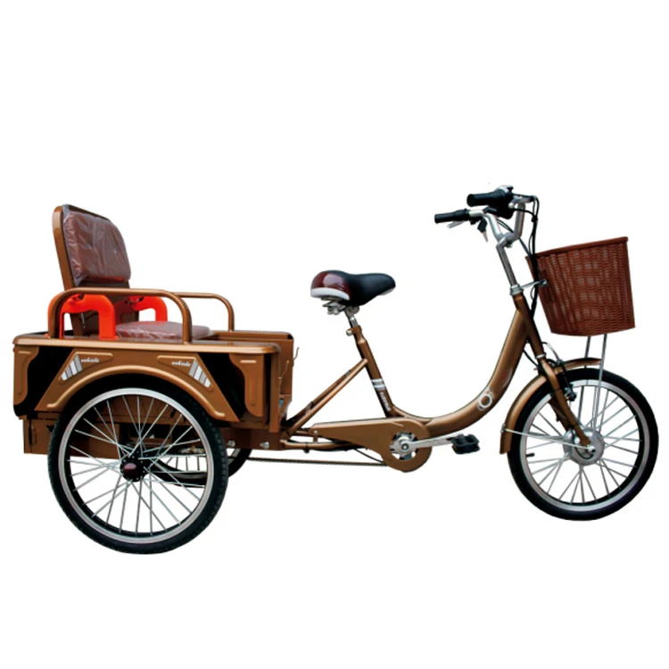 2021 New Style 3 Wheel Bicycle Adult Shopping Tricycle With High ...