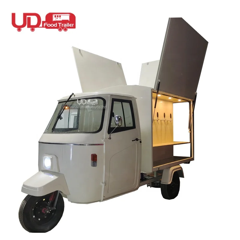 電動三輪屋台 キッチンカー 移動販売車 フードカート ビール・ドリンク
