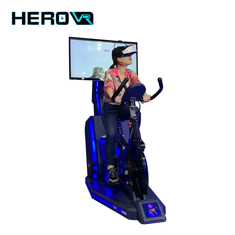 HEROVR Virtual Reality Exercise VR Gym Motion Ride Virtual Reality Spinning Bikes Equipment Arcade Machine