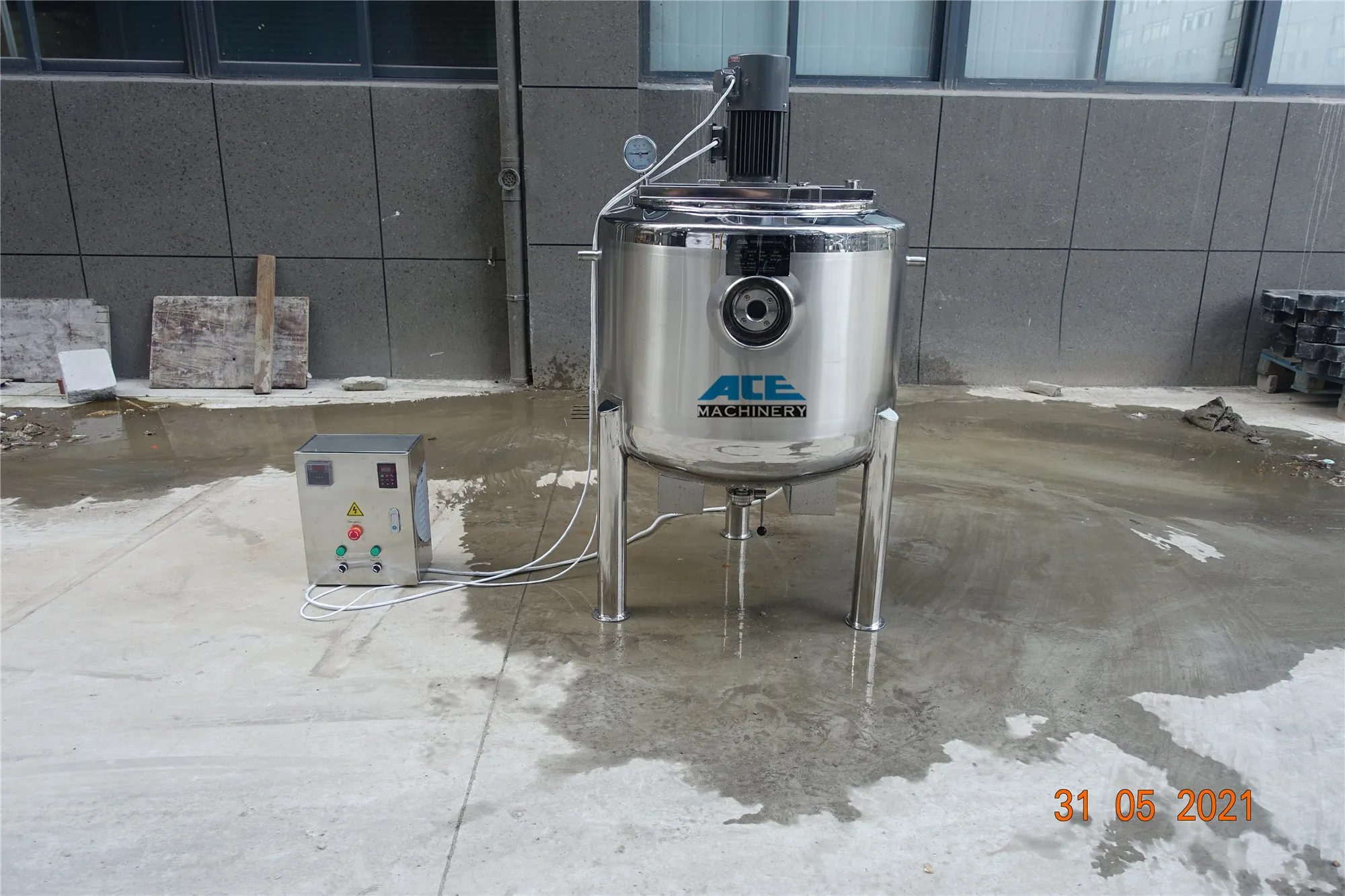 Industrial Garri Processing Plant Machinery 50l To 500l Gas Electric