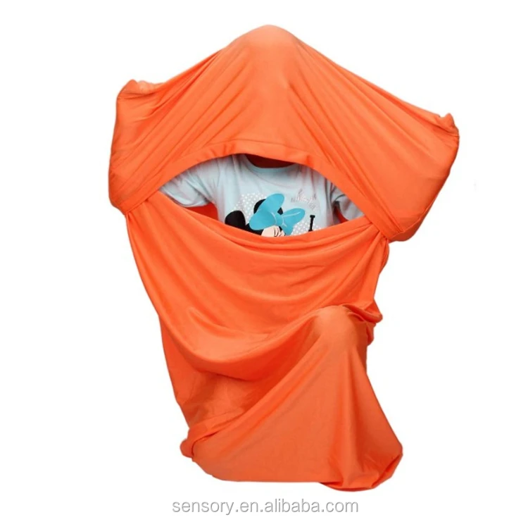 Factory Custom Large XL Sensory Sack Sensory Body Sock for Kids With Autism Integration Toys