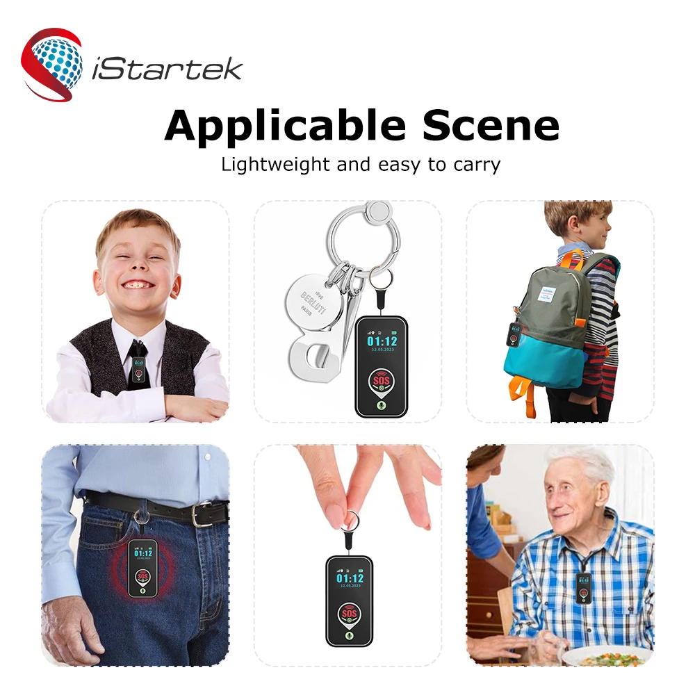 Corporate Gift Keychain Luggage Real Time Handcuffs Key Chain Device Hidden Gps tracker for Human