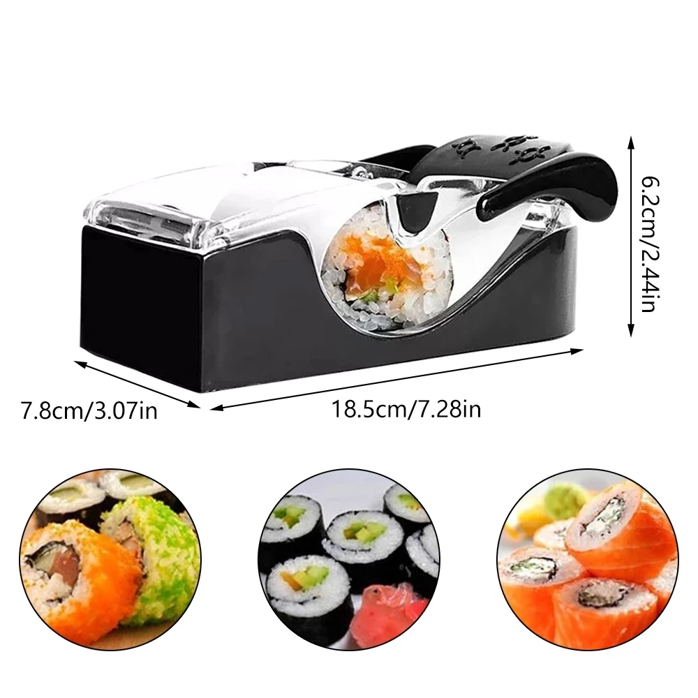 Eco-friendly Maki Sushi Roll Maker, Sushi Rolls Making Machine, DIY  Japanese Sushi Rolling Mold, Bento Accessories Kitchen Tools
