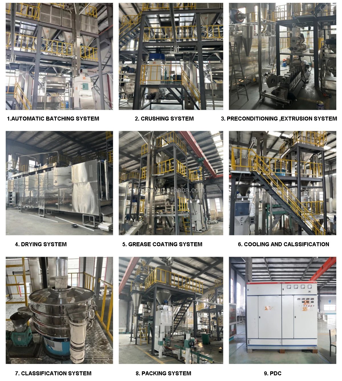 2000kg/h SLG120 Vertical Flowchart CE Automatic Fish Shrimp Feed Food ...