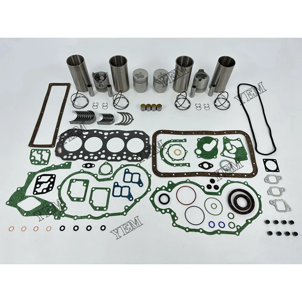 Taiwan Brand New Aftermarket 2J Rebuild Kit With Bearings Cylinder Gasket Set Piston Rings Liner Kit for Toyota