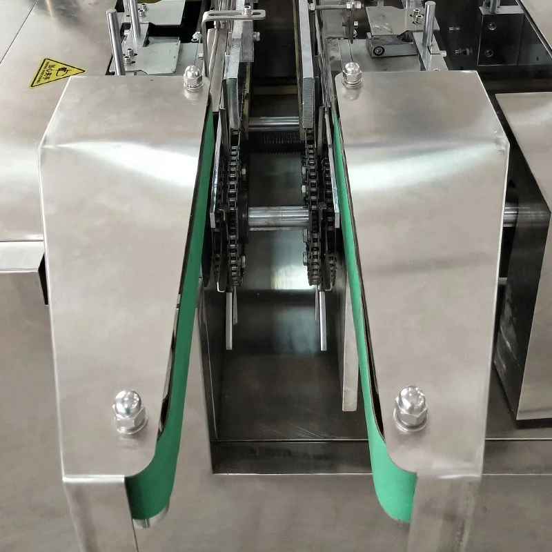 Carton Box Leaflet Packing Foil Machine Full Automatic Insert Perfume Bottle Into Box Sealing Packaging Machine
