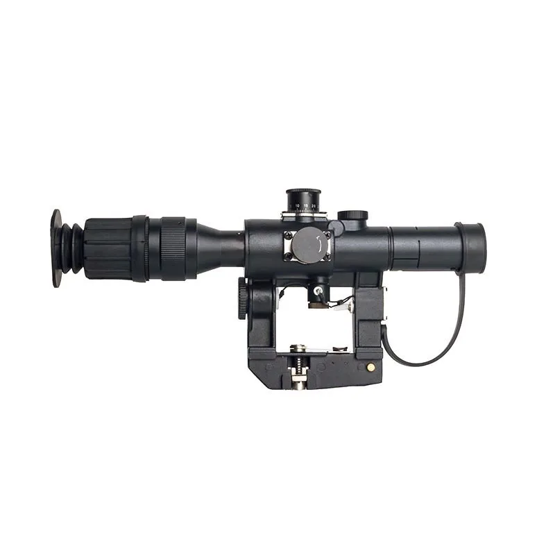 Focuhunter 4x26 SVD Scope Sight Hunting Telescopic Sight PSO 1/4'' Hunting Scope & Accessories