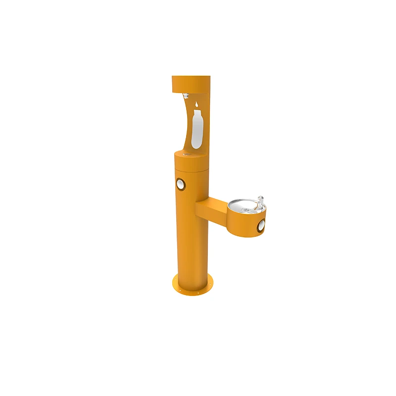 commercial Outdoor public drinking fountain with  water purifier system for outdoor site