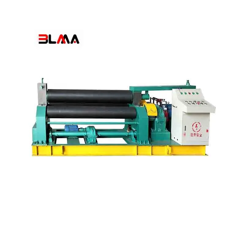 Spiral Plate Rolling Machine W11-3x2500 Horizontal Plate Bender 3 Roller Sheet Metal Cold Rolling Machine
