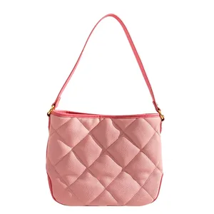 Designer's New Niche Fashion Large Capacity for Pink Diamond Gotot Hand Bill Shoulder Bag for Women Casual Style for Spring Seas