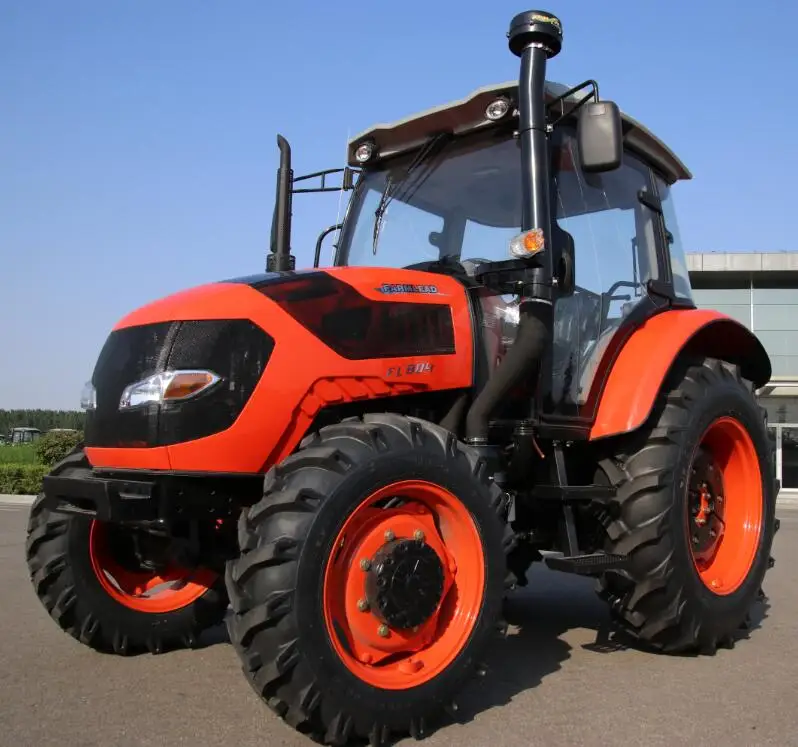 80 Hp Farmlead Four Wheel Tractors Deutzfahr 4wd Wheel Fl804 Tractor