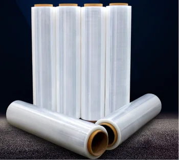 Clear LLDPE stretch film/Transparent Pallet PE Stretch Film/PE strech film Pallet shrink wrap stretch film