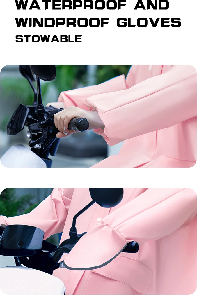 low price for motorcycle riders Casual  outdoor  Hiking  Fishing EVA rain coat for women details