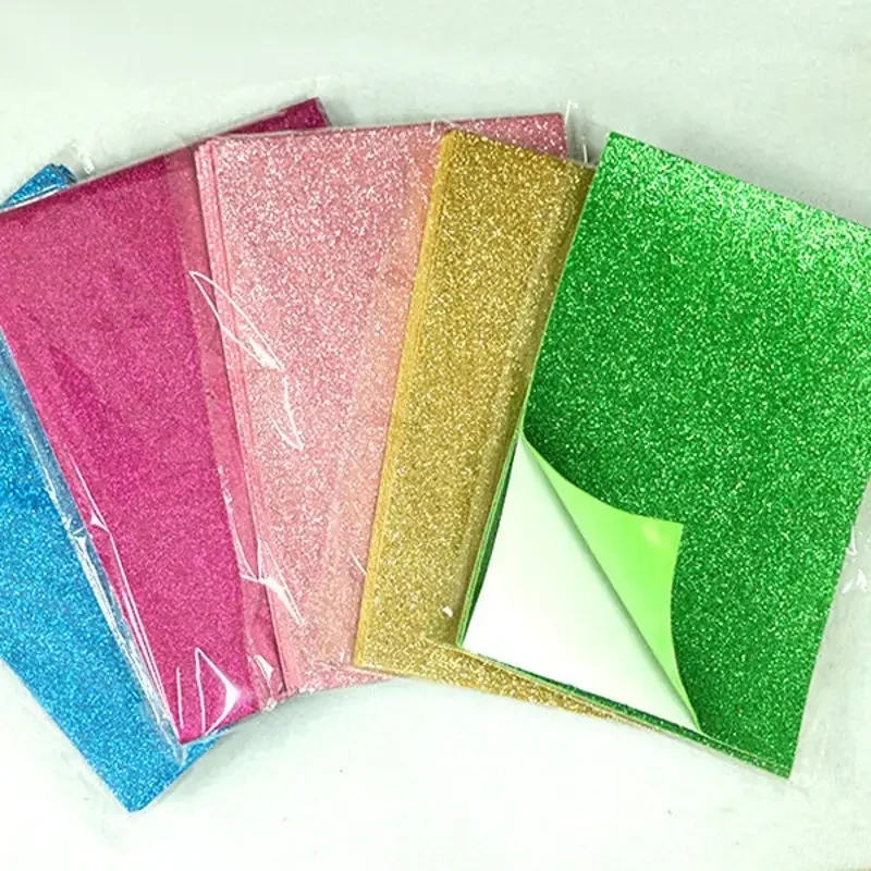 PATIKIL 30 Fogli In Schiuma EVA Colorata – Formato A4 30x20 Cm, Spessore 2 Mm, Con Adesivo, Per Lavoretti Creativi, Scrapbooking, Decorazioni Scolastiche - 4