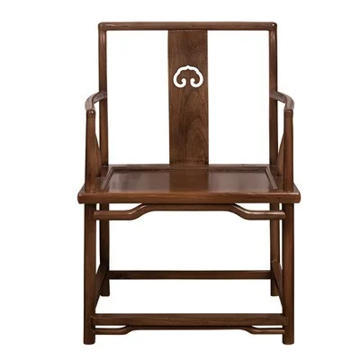 New Chinese solid wood Taishi chair, begonia chair, Zen tea chair, armchair, official hat, table and chair