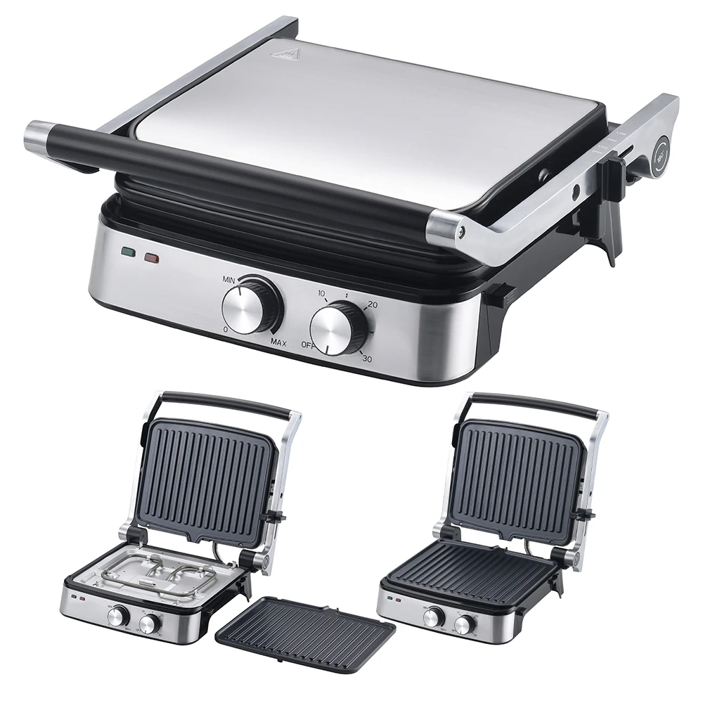 Grill Electrico Parrillero Portatil Antiadherente 2000Watts OEM