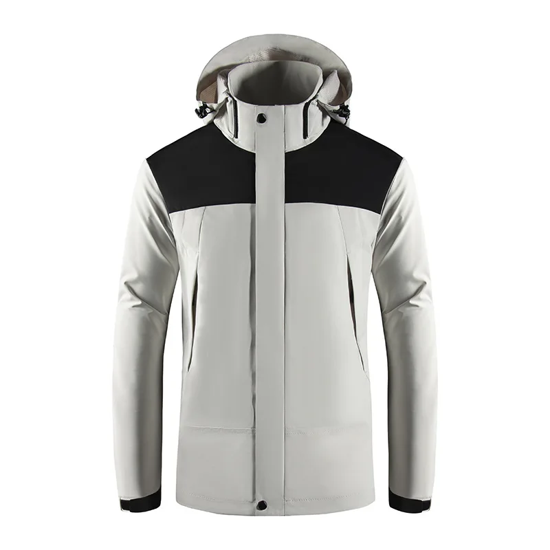Custom Order Sports Hiking Outdoor Running Windproof Patchwork Windbreaker Jacket For Men_voghion.com