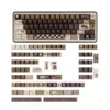 Brown-Cherry-PBT-145 Keys