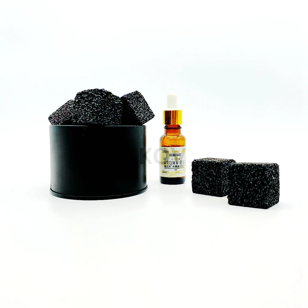 공장 가격 100% 블랙 라바 스톤 큐브 아로마 디퓨저| Alibaba.com