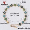 Pulsera de trébol de cuatro hojas - 1