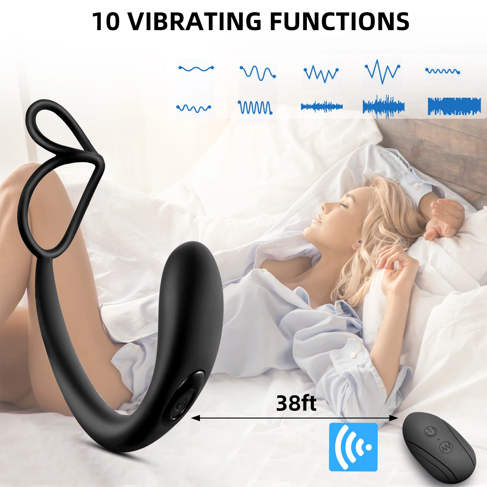 Wholesale Hete Japanse Massage Video Mannelijke Penis Massage Dubbele Ring Afstandsbediening Prostaat Vibrators In Seksproducten Vrouwen From m.alibaba afbeelding