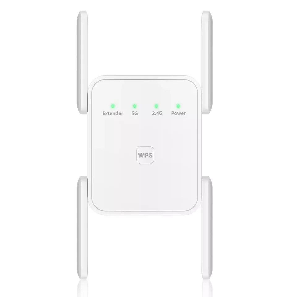 1200Mbps WiFi Range Extender Repeater Wireless Amplifier Router Signal Booster