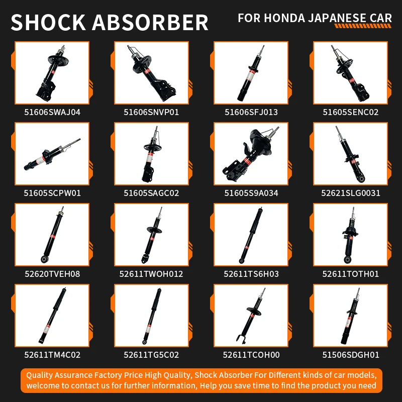 51611T4NH030 Automotive Parts Car Chassis Parts Right Shock
