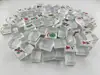 Tessere da mahjong in cristallo argento da 32 mm