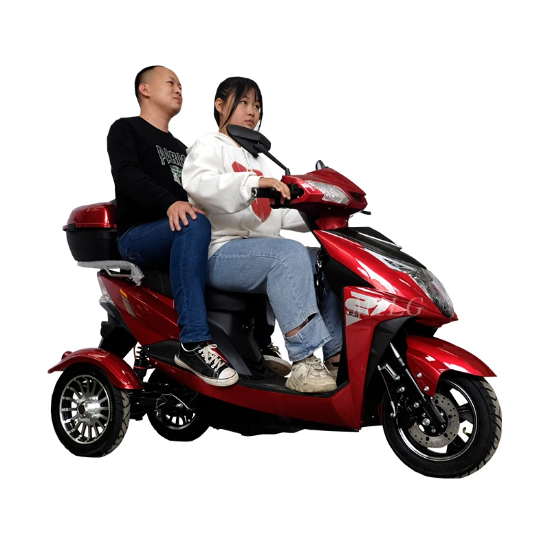 Assisted Pedaling Cabin Wheels for Steering to the Right Electric Cargo Tricycles