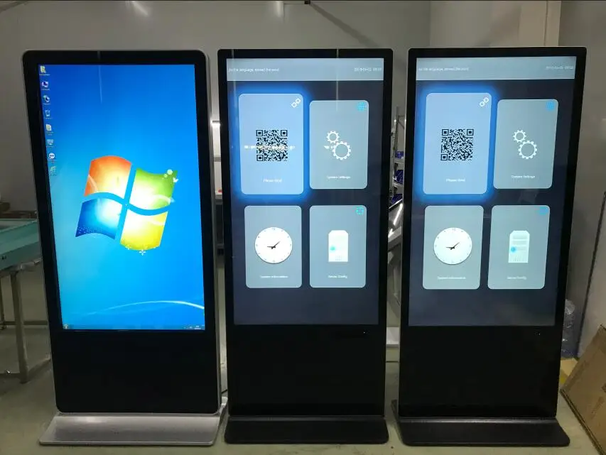 Shopping Mall LCD Panel Advertising Touch Screen Digital Signage Display