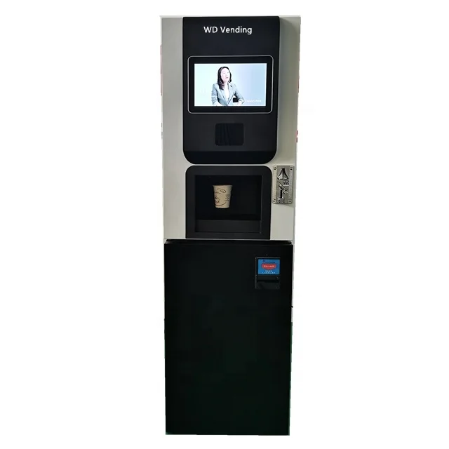New Design Fully Automatic Espresso Coffee Vending Machine for Subway and Office Building WF1-306F