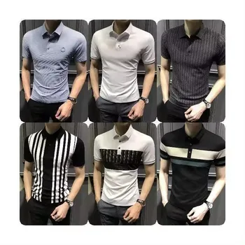 Factory low wholesale 100% cotton mens polo shirts T-shirt Dry Performance T Shirts Uniform Fit Polo Shirt