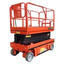 Mobile electric scissor lift with battery electric lifting multifunctional hydraulic lifting platform
